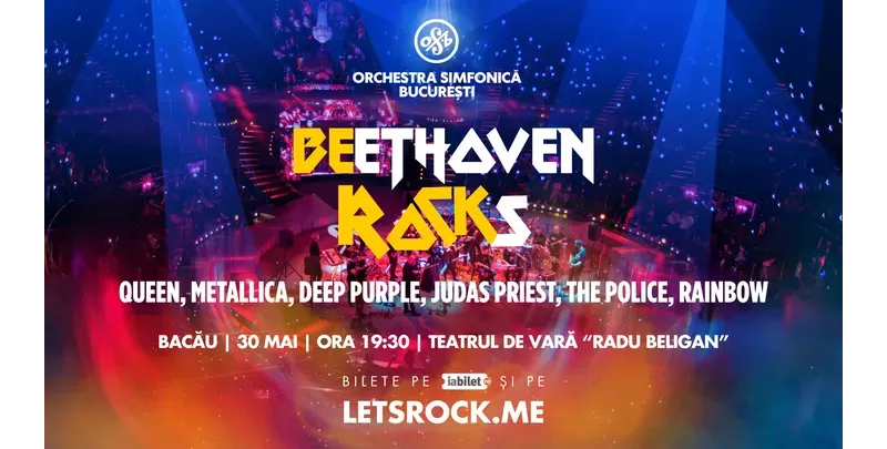 Bacău: BEethoven ROCKs - Orchestra Simfonică București-1
