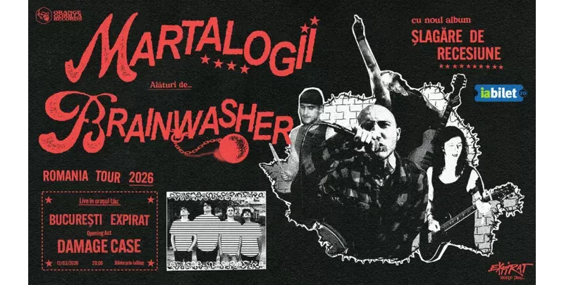 Martalogii & Brainwasher - lansare album „Șlagăre de recesiune”-1
