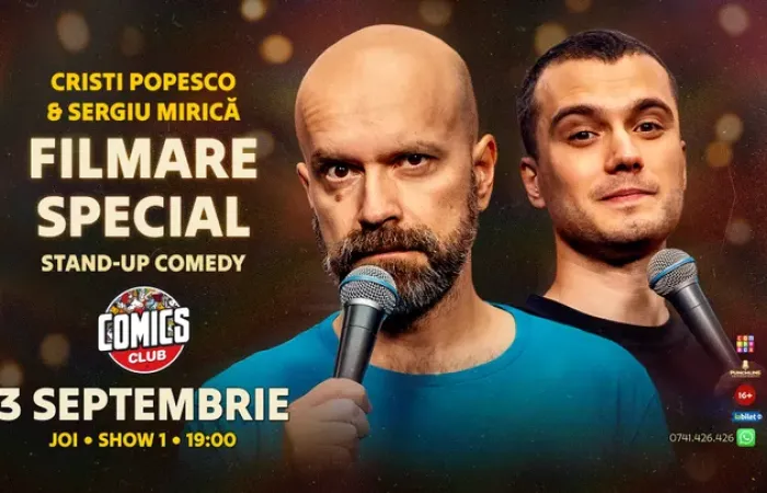 10-Filmare-Special---Cristi-Popesco---Sergiu-Mirica-la-ComicsClub----Show-1