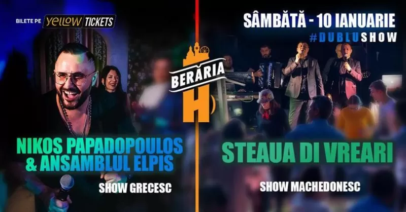 Seară Machedonească & Grecească: Steaua Di Vreari & Nikos Papadopoulos -1