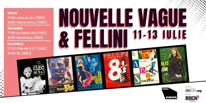 Nouvelle Vague & Fellini – Weekendul visătorilor cu gust -1