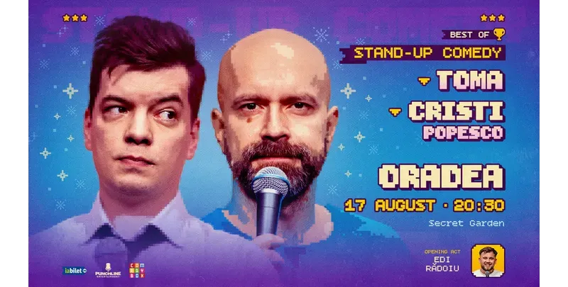 Oradea: Stand-up comedy - Best of Toma & Popesco-1