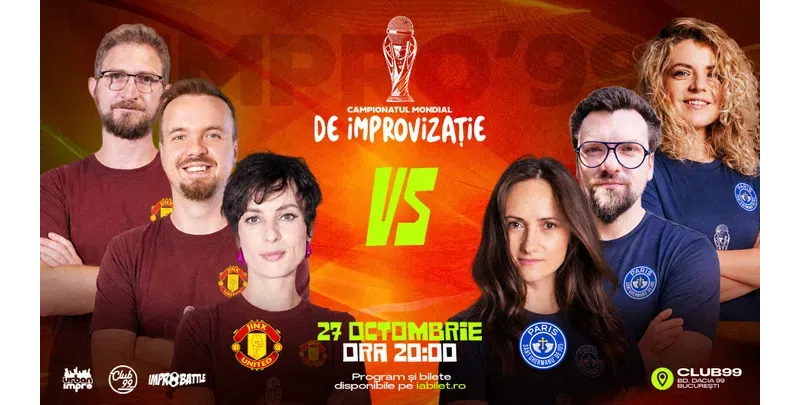 Jinx United vs. Paris Sânt Ghermanu de Jos | Sferturi Meci 4 | Impro Show la Club99-1