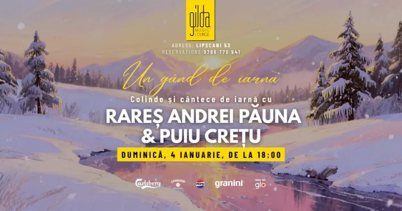 Rareș Andrei Păuna și Puiu Crețu | Colinde și cântece de iarnă -1