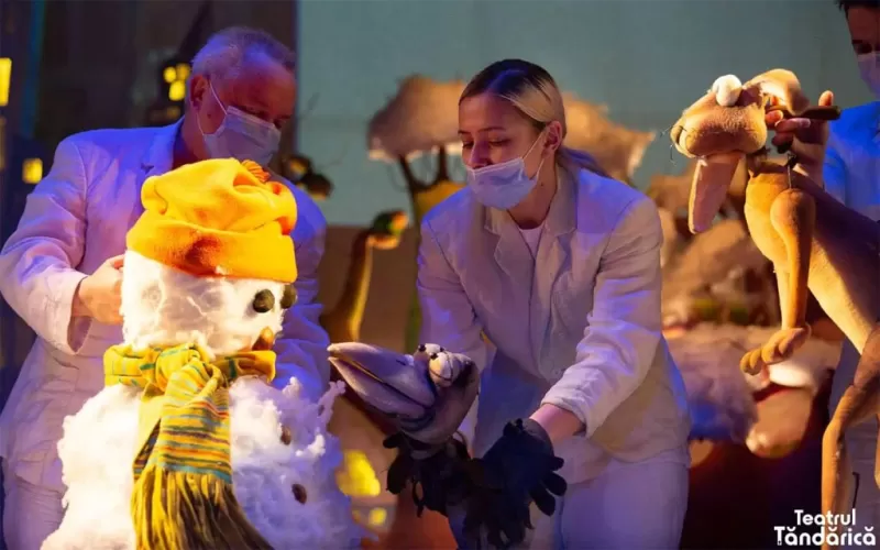 Omul de zăpadă care voia să întâlnească soarele (Matei Vișniec) -1