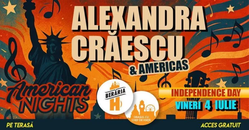 American Night cu Alexandra Crăescu și Americas de Ziua Americii -1