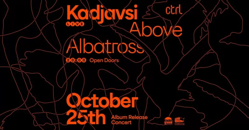 Kadjavsi Live: Lansare album ‘Above Albatross’ -1