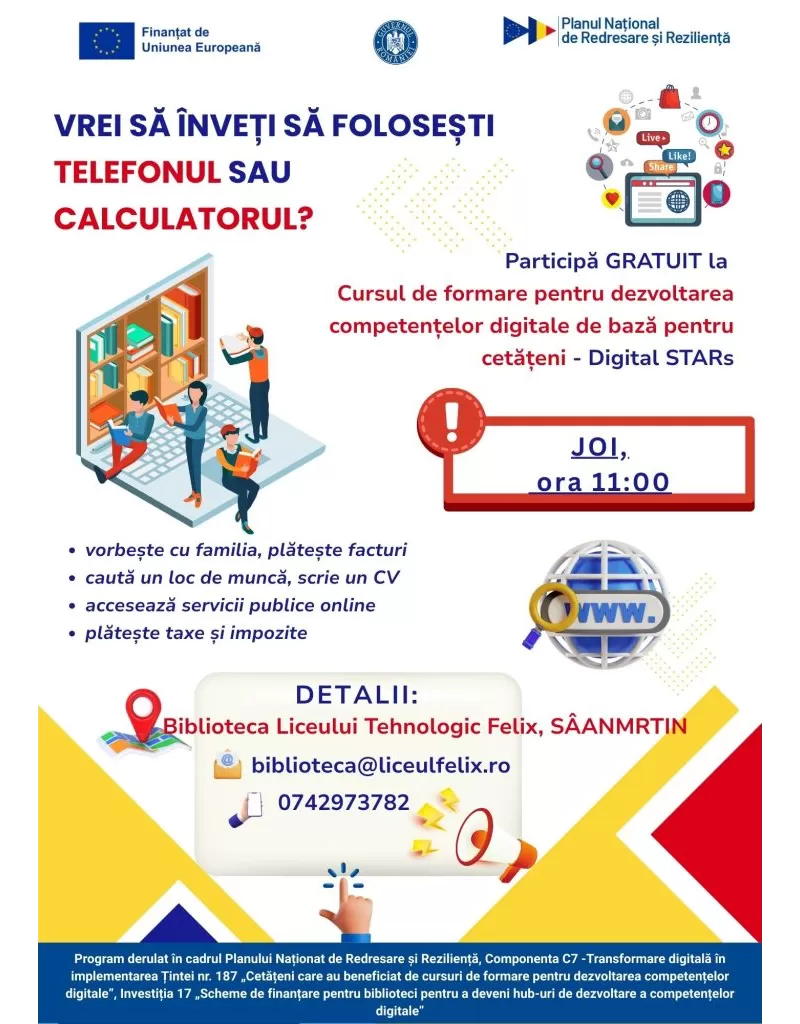Curs de formare digitală pe înțelesul tuturor!-1