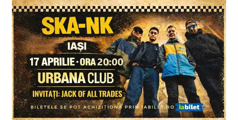 Iasi: Concert Ska-nk & Jack of all Trades-1