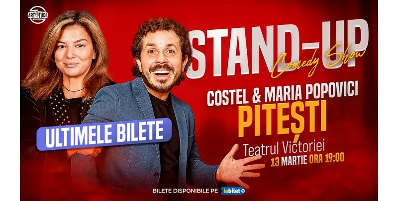 Pitesti: Costel și Maria Popovici - Stand Up Comedy Show 1-1