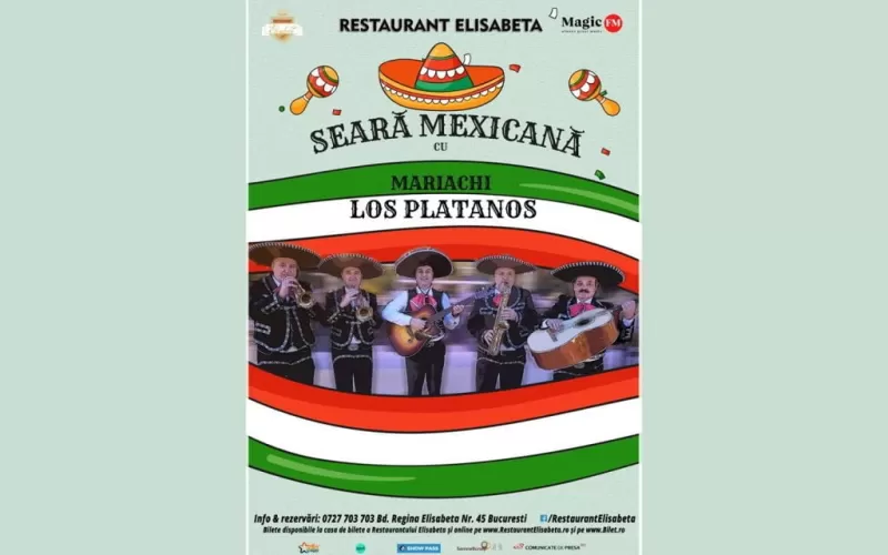 Seară mexicană cu Mariachi Los Platanos -1