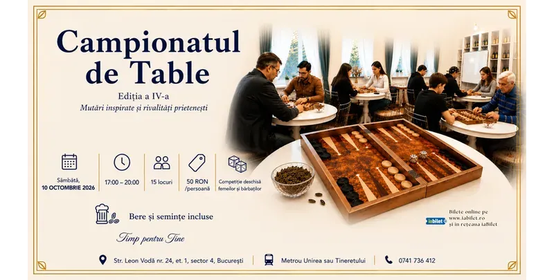 Campionatul de Table – Ediția a IV-a-1