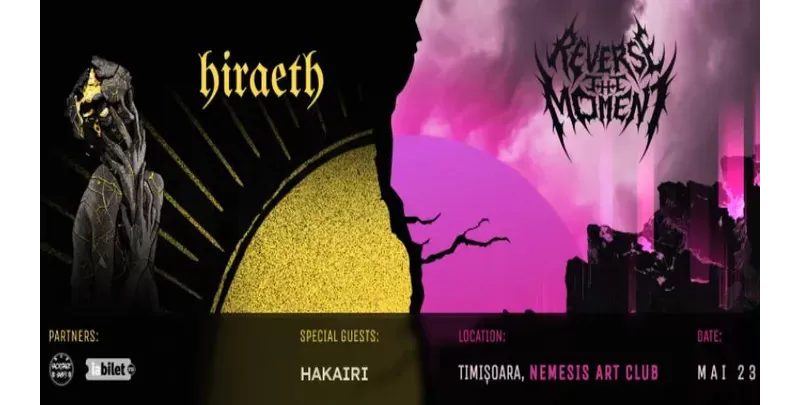 Timisoara: Reverse The Moment - lansare album „Hell Is A Familiar Place”-1