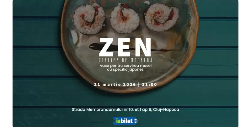 Cluj-Napoca: Zen - atelier de modelaj vase pentru servirea mesei cu specific japonez-1