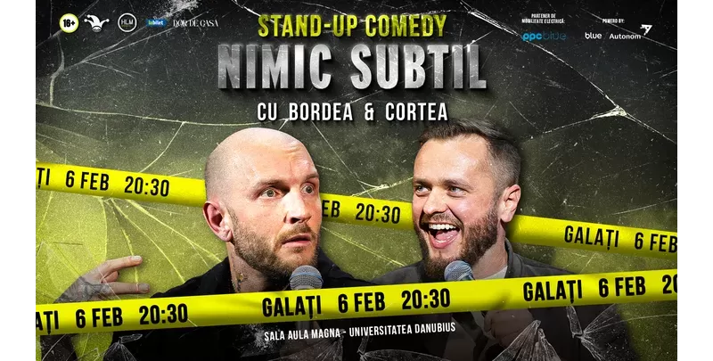 Galati: Stand-Up Comedy cu Bordea & Cortea - -1