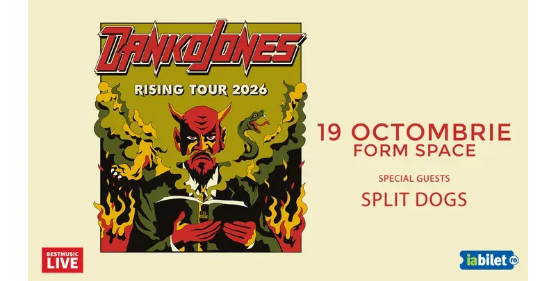 Cluj-Napoca: DANKO JONES la FORM SPACE-1