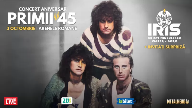 Iris – Cristi Minculescu, Valter & Boro – Primii 45 de ani – Concert Aniversar -1