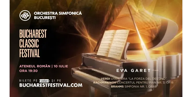 Bucharest Classic Festival: Rachmaninov, Eva Garet, Orchestra Simfonică București-1
