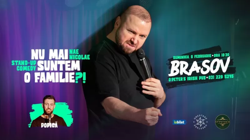 „Nu mai suntem o Famile?!” Show nostalgic de stand-up cu Nae Nicolae -1