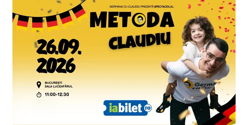 Metoda Claudiu – Spectacol Educativ Interactiv în Limba Germană-1