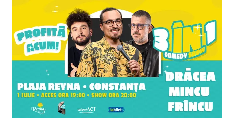 Constanta: Drăcea - Mincu - Frîncu 3 ÎN 1 Comedy Show-1
