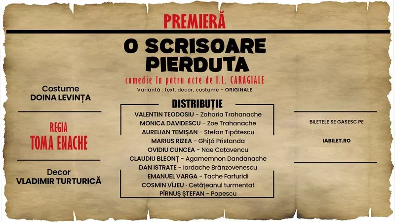 O scrisoare pierdută -1