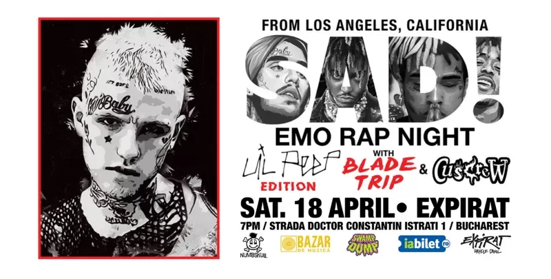 SAD! • Emo Rap night w/ Blade Trip & Cuscrew-1