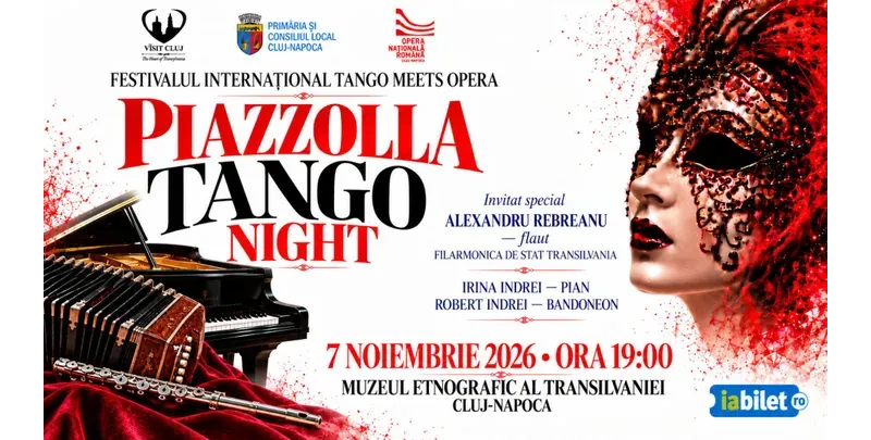 Cluj-Napoca: Piazzolla Tango Night ( Recital de tango argentinian )-1