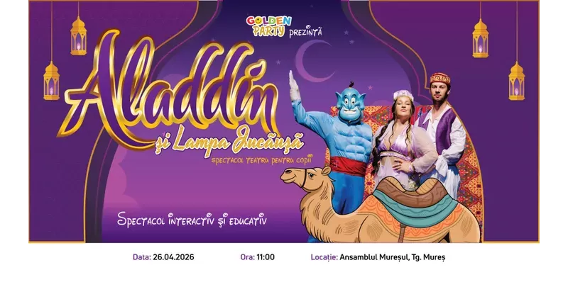 Targu Mures: Aladin și lampa jucăușă-1