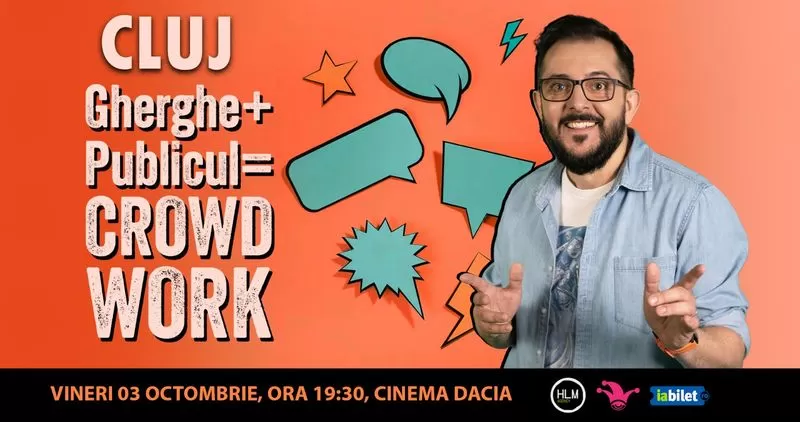 Gherghe + Publicul = Crowdwork | Spectacol filmat -1