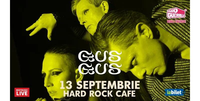 GUS GUS LIVE la Hard Rock Cafe-1