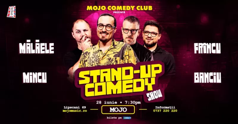 Stand-Up Comedy cu Mincu, Birtaș, Banciu, Mălăele -1