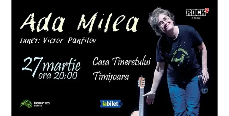 Timisoara: Ada Milea – Concert cu De Toate-1