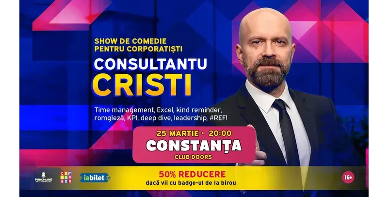 Constanta: Consultantu Cristi - Show De Comedie pentru Corporatiști-1